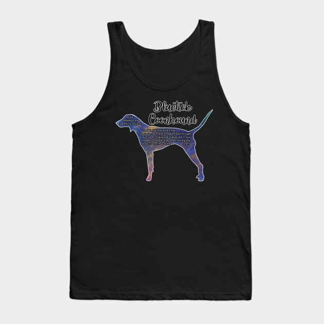 Bluetick Coonhound Tank Top by ApolloOfTheStars